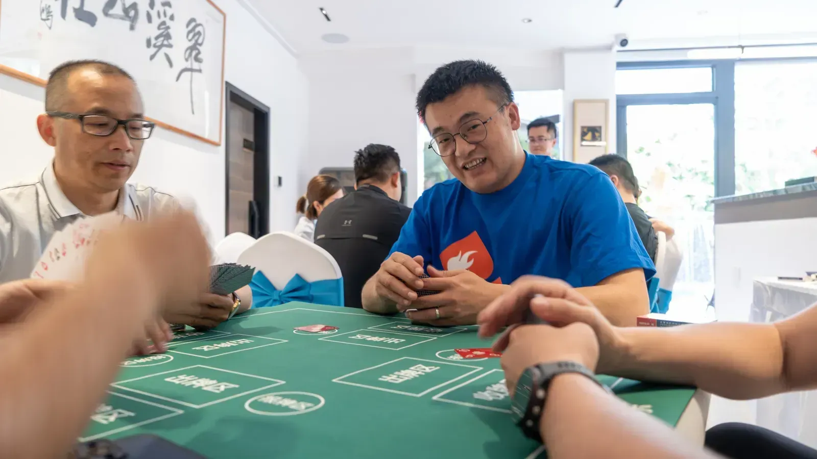 翠溪山庄掼蛋赛事实拍
